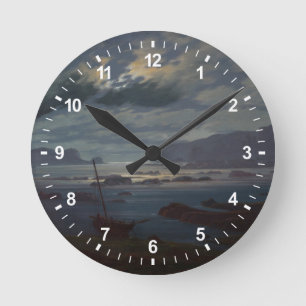 Horloge Ronde The Northern Sea in Moonlight, 1823-24