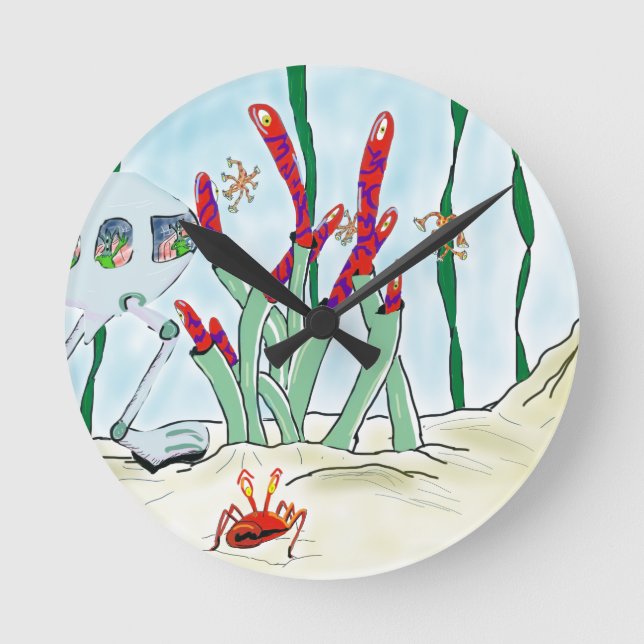 Horloge Ronde The optician (Recto)