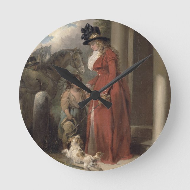 Horloge Ronde The Squire's Door, c.1790 (Recto)