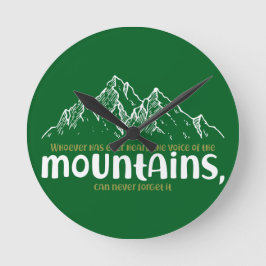 Horloge Ronde The Voice of the Mountains