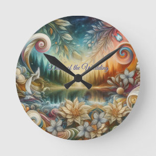 Horloge Ronde Thèmes de l'Imaginaire spirituel intemporel métaph