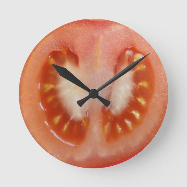 Horloge Ronde Tomato slice (Recto)