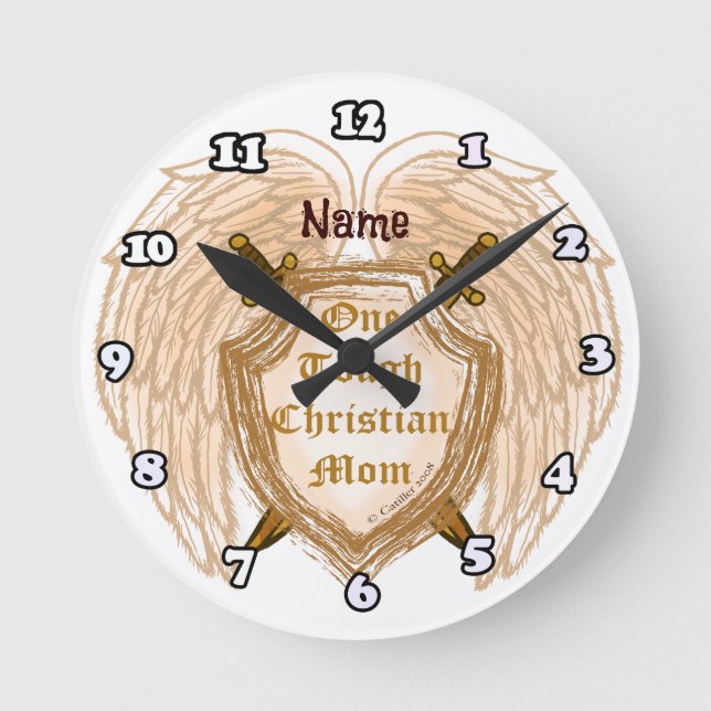 Horloge Ronde Tough Christian Maman (Recto)