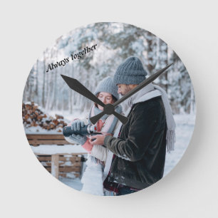 Horloge Ronde Toujours ensemble