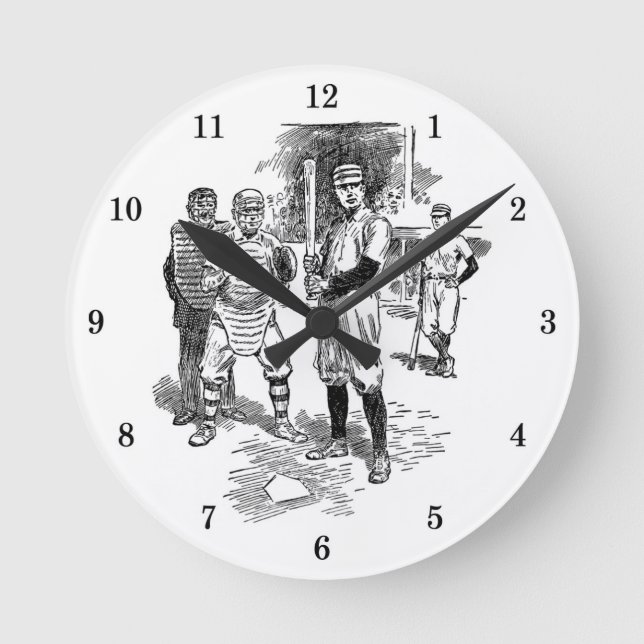 Horloge Ronde Tournoi de tennis de Wall Clock (Recto)