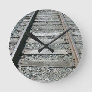 Horloge Ronde Traces ferroviaires