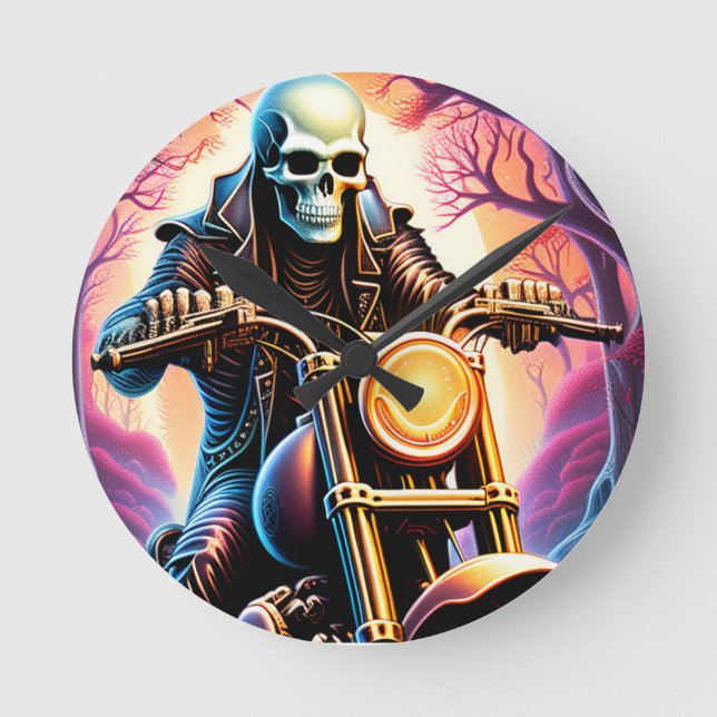 Horloge Ronde Traverser les branches entremêlées (Recto)