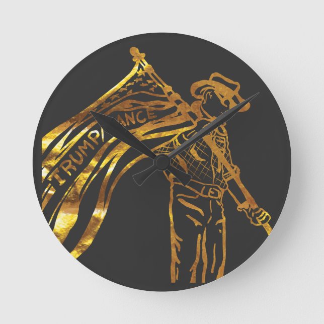 HORLOGE RONDE TRUMP 2024 (Recto)