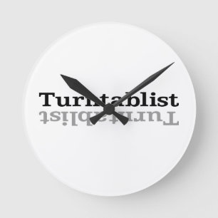 Horloge Ronde Turnstitut ʇ sılqɐ ʇ ud n