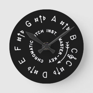 Horloge Ronde Tuyau de lancement