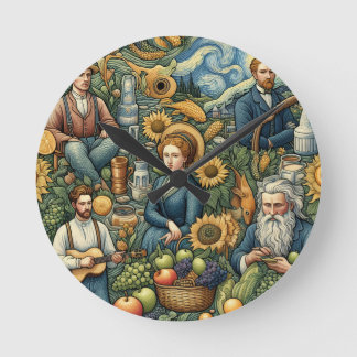 Horloge Ronde Un cadeau plein de sincérité, Coussin