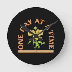 Horloge Ronde Un Jour À La Fois