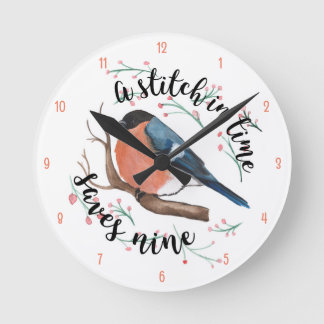 Horloge Ronde Un point dans le temps