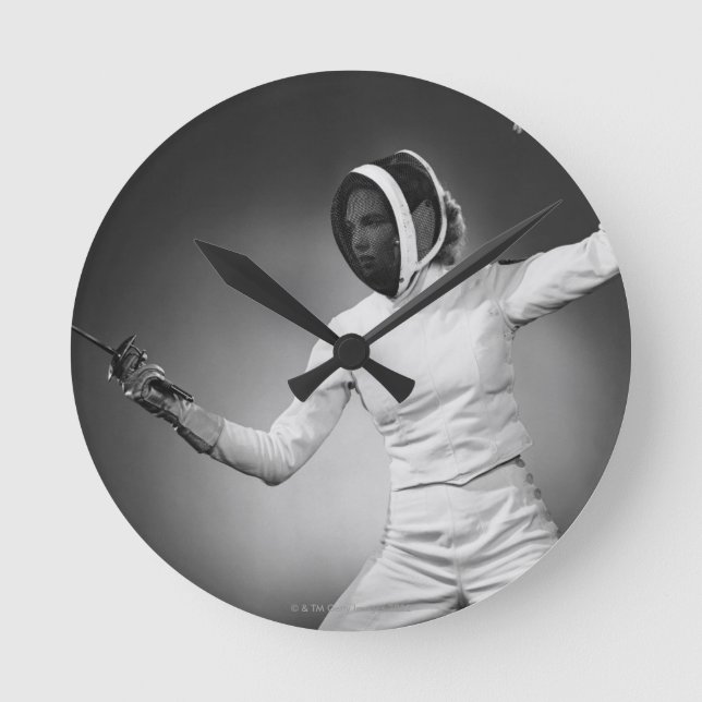 Horloge Ronde Une femme en prison (Recto)