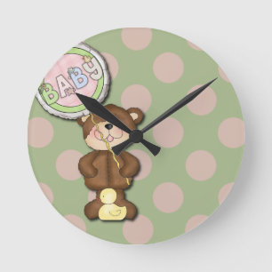 Horloge Ronde Unisex Teddy Bear