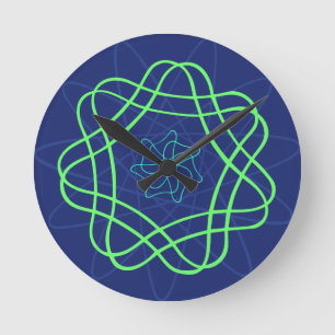 Horloge Ronde Uranium Glisser conception à grande échelle