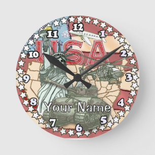HORLOGE RONDE USA