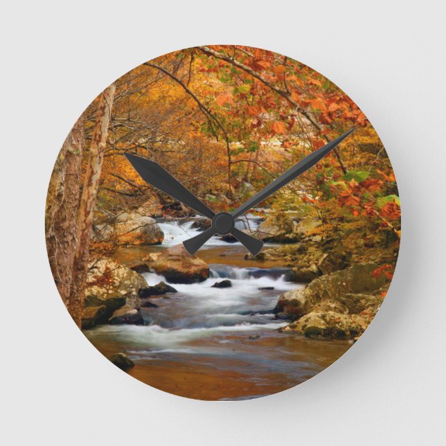 Horloge Ronde USA, Tennessee. Ruisseau Rushing Mountain (Recto)