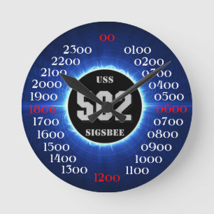 Horloge Ronde USS Sigsbee (DD-502)