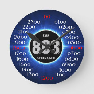 Horloge Ronde USS Steinaker (DD/DDR/DD-863)