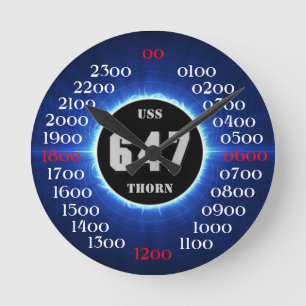Horloge Ronde USS Thorn (DD-647)