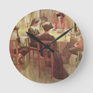 Horloge Ronde Vacances de Noël, pub. dans "Lasst Licht Hinin" (