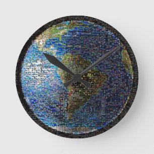Horloge Ronde Vague terrestre