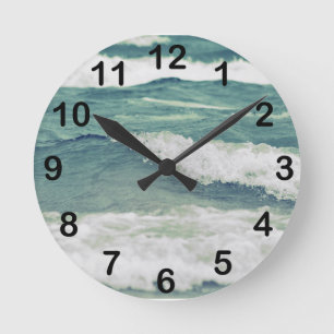 Horloge Ronde Vagues roulantes du lac Michigan