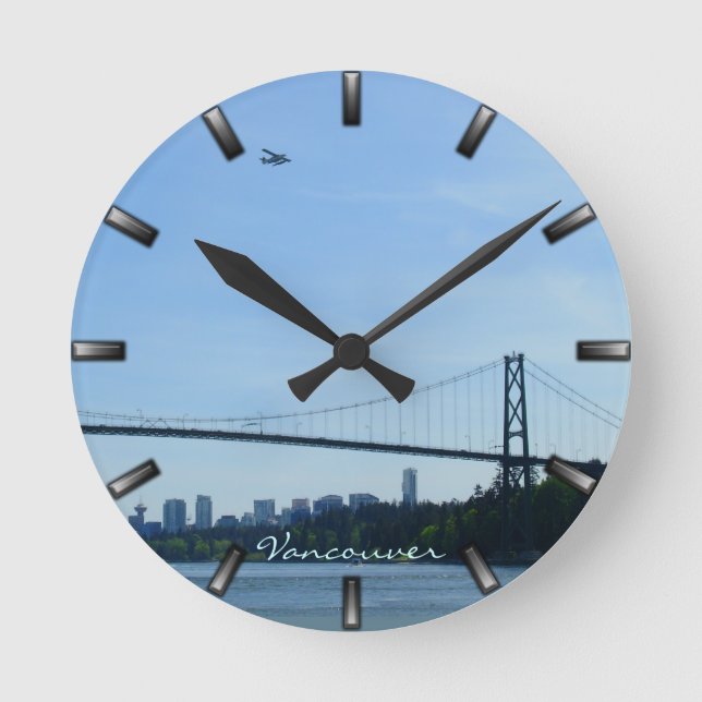 Horloge Ronde Vancouver Clock (Recto)