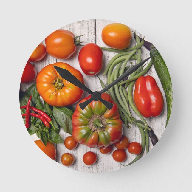 Horloge Ronde Vegetable and Herb Harvest (Recto)