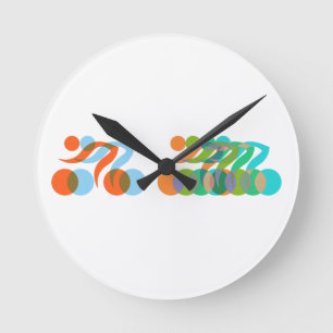 Horloge Ronde Vélo freak