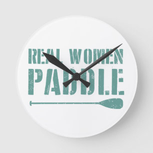 Horloge Ronde Véritables Femmes Paddle