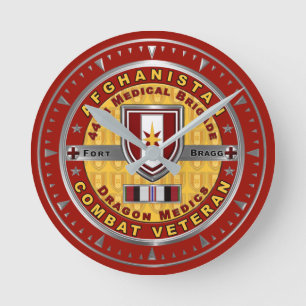 Horloge Ronde Vétéran de la 44e Brigade Médicale Afghanistan