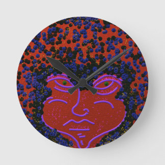 Horloge Ronde Vie des cheveux