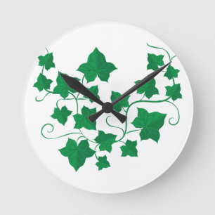 Horloge Ronde Vignes de lierre