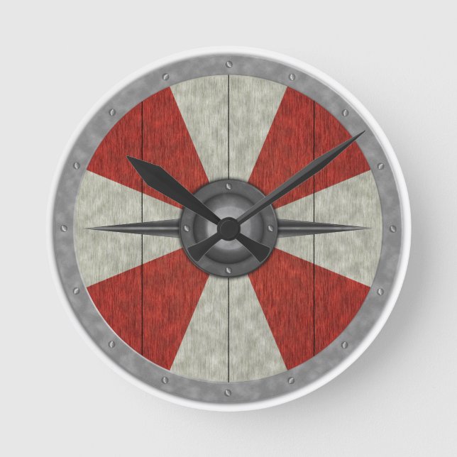 Horloge Ronde Viking Circle Shield (Recto)
