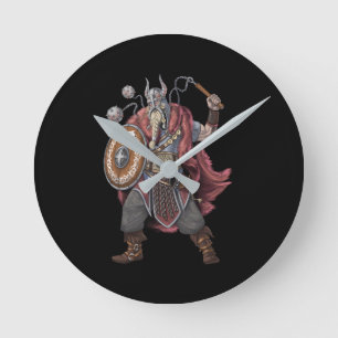 Horloge Ronde Viking Warrior