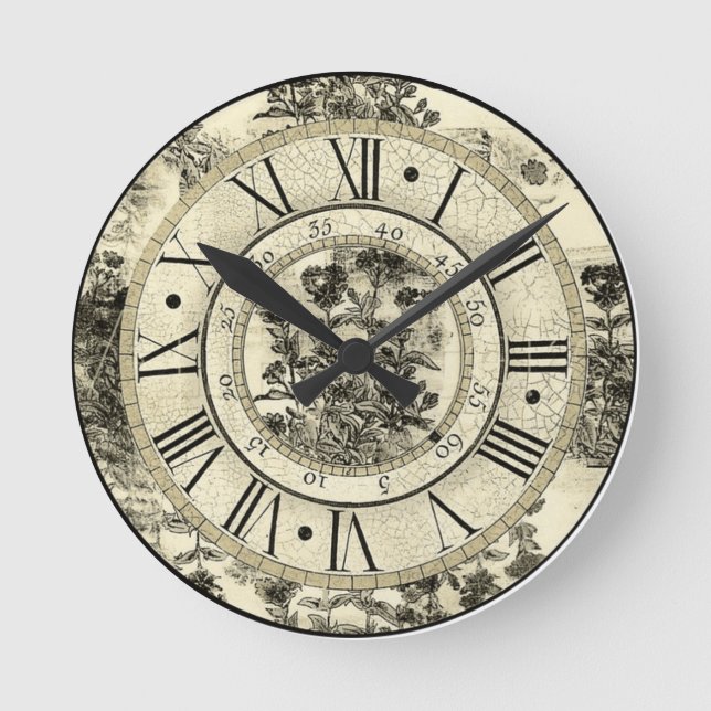 Horloge Ronde Vintage (Recto)
