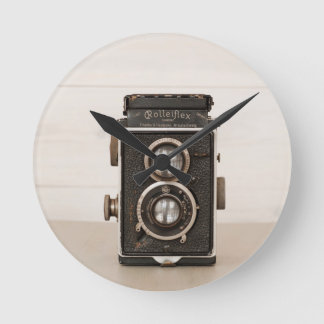 Horloge Ronde Vintage Rolleiflex