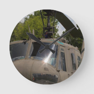Horloge Ronde Vintage Uh-1 Huey