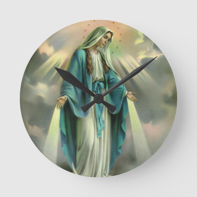 Horloge Ronde Virgin Mary (Recto)
