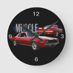 Horloge Ronde Voiture musculaire