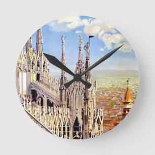 Horloge Ronde Voyage vintage de Milan