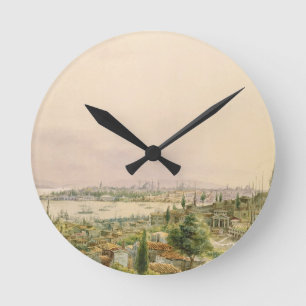 Horloge Ronde Vue de Constantinople de Pera