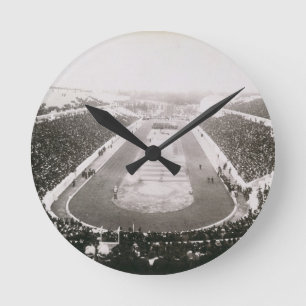 Horloge Ronde Vue des premiers Jeux Olympiques officiels à