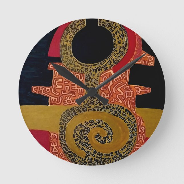 Horloge Ronde Wall Clock (Recto)