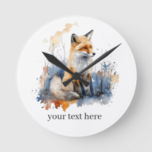 Horloge Ronde Whispers of the Wild Fox, coutume