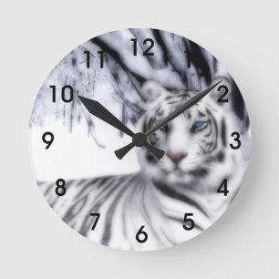 Horloge Ronde WhiteTiger