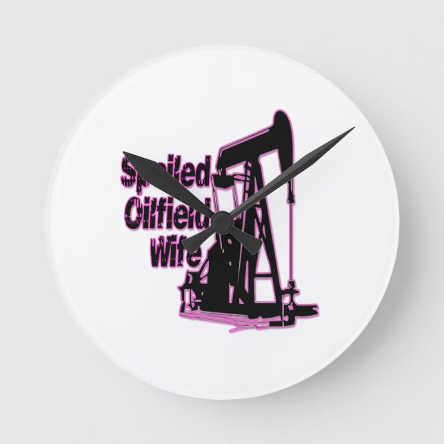 Horloge Ronde Wife rose d'Oilfield (Recto)