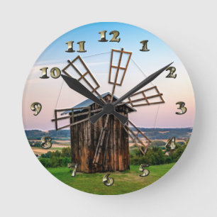 Horloge Ronde Windmill Outhouse